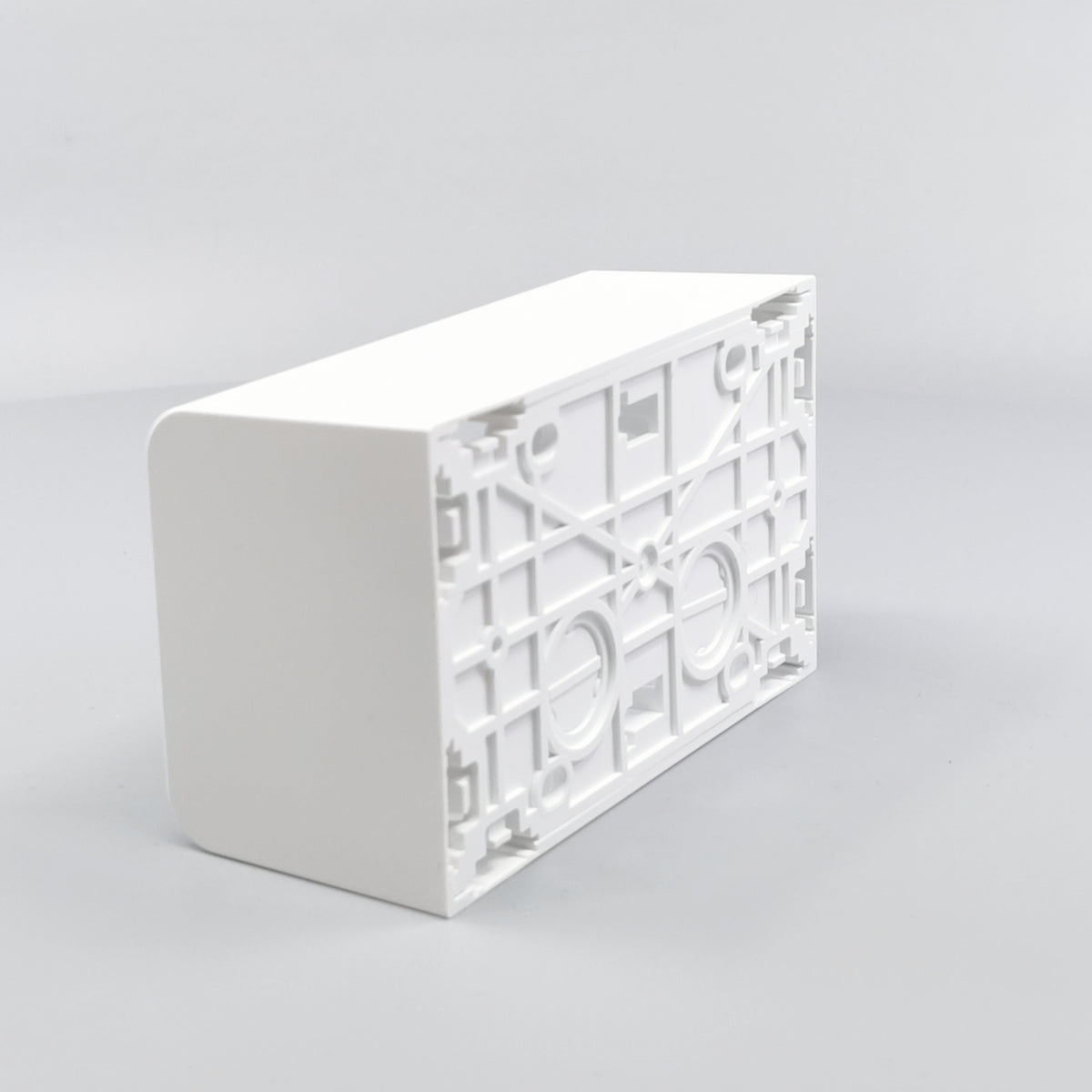 LK Fuga Softline vandret underlag 2 modul 49mm dyb - hvid (360° frame 9)