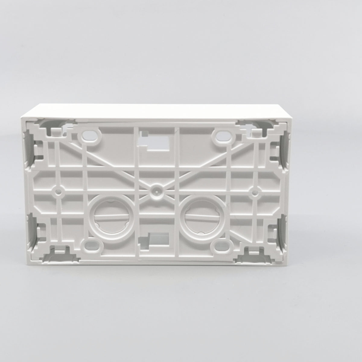 LK Fuga Softline vandret underlag 2 modul 49mm dyb - hvid (360° frame 13)