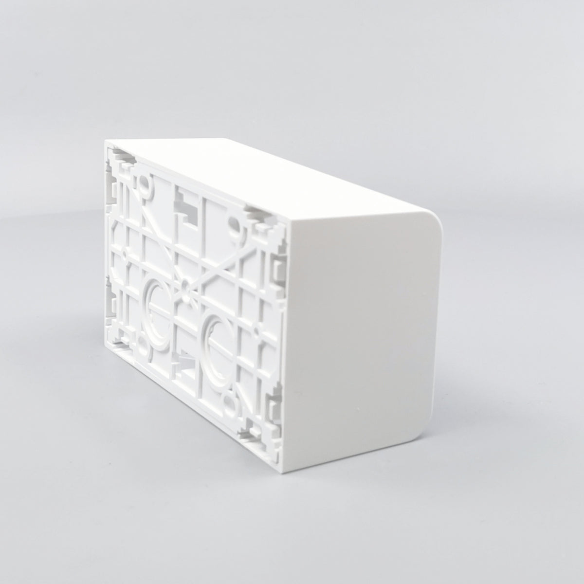 LK Fuga Softline vandret underlag 2 modul 49mm dyb - hvid (360° frame 17)