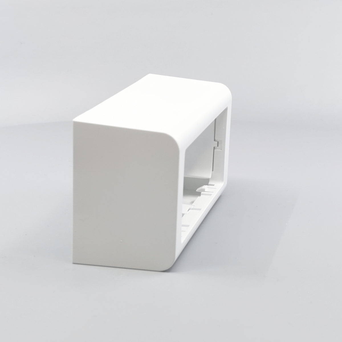 LK Fuga Softline vandret underlag 2 modul 49mm dyb - hvid (360° frame 20)
