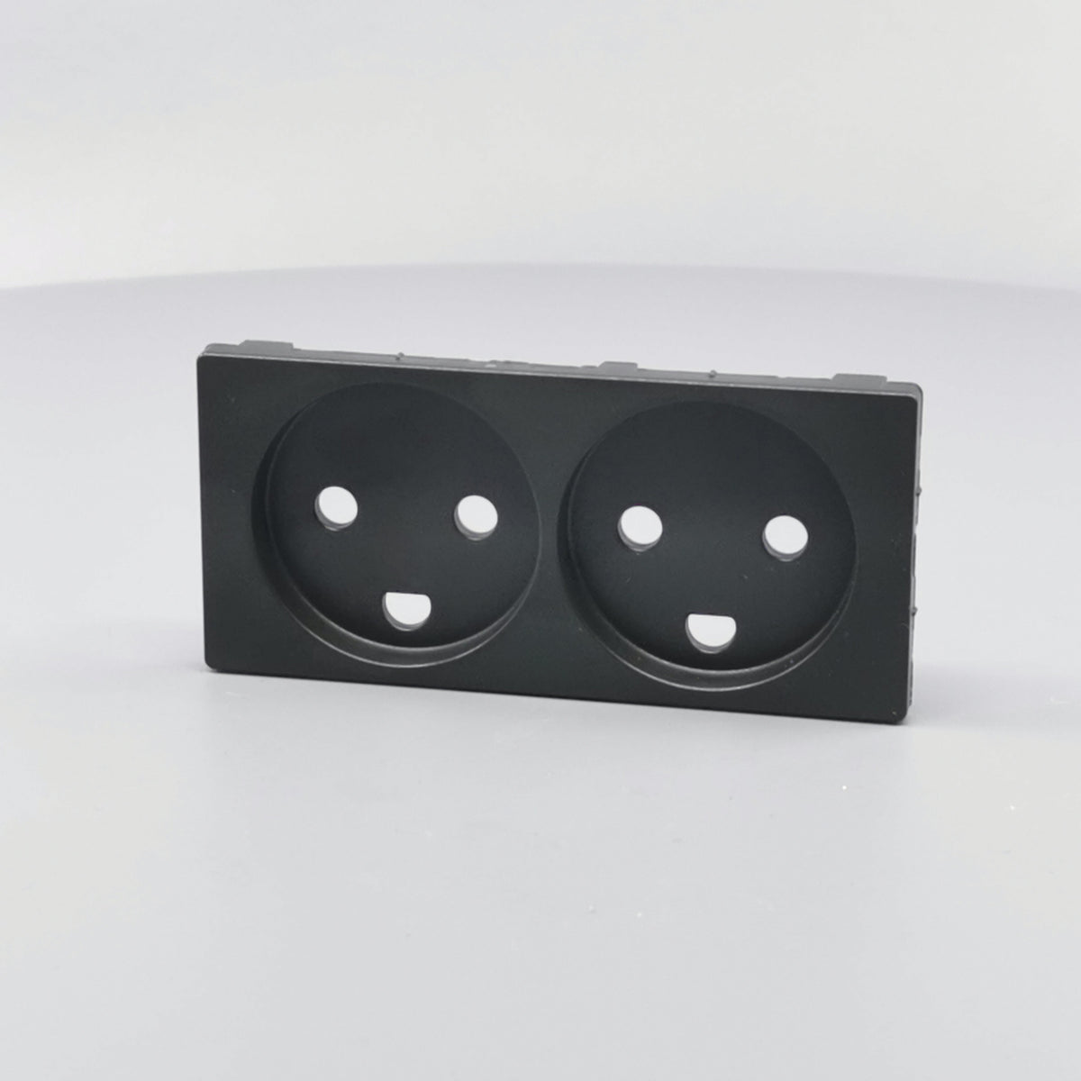 LK FUGA tangent stikkontakt 2 M, 2-pol med jord kg (360° frame 2)
