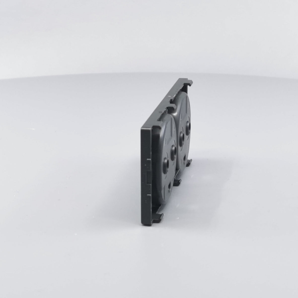 LK FUGA tangent stikkontakt 2 M, 2-pol med jord kg (360° frame 8)