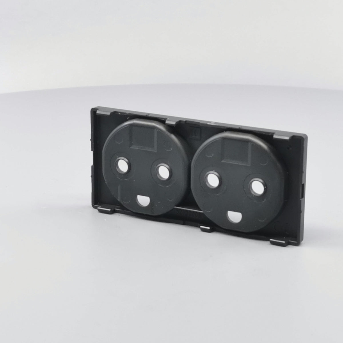 LK FUGA tangent stikkontakt 2 M, 2-pol med jord kg (360° frame 15)