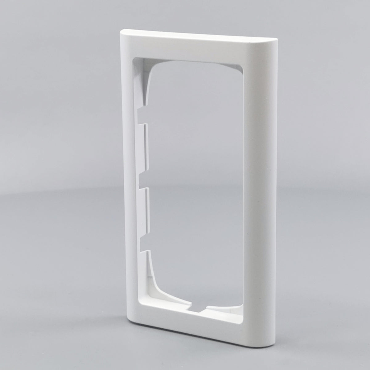 LK Fuga ramme Softline 63 2m lodret - hvid (360° frame 3)