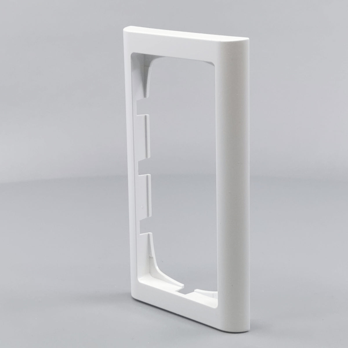 LK Fuga ramme Softline 63 2m lodret - hvid (360° frame 4)