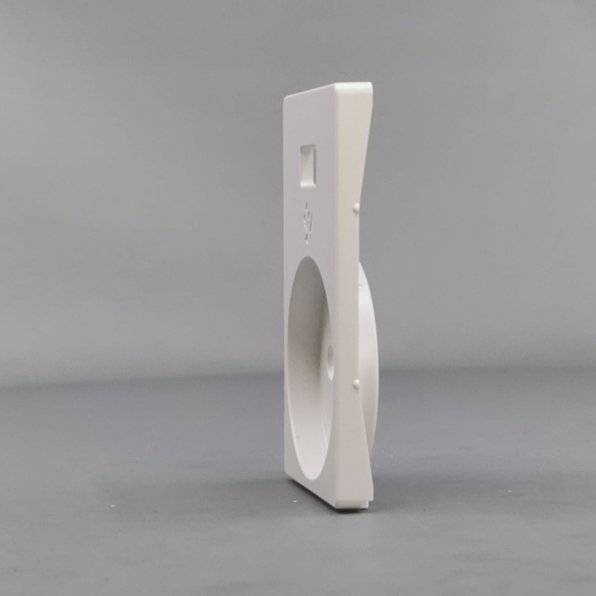 Fuga afdækning stikkontakt u/j med 5V USB hvid (360° frame 6)