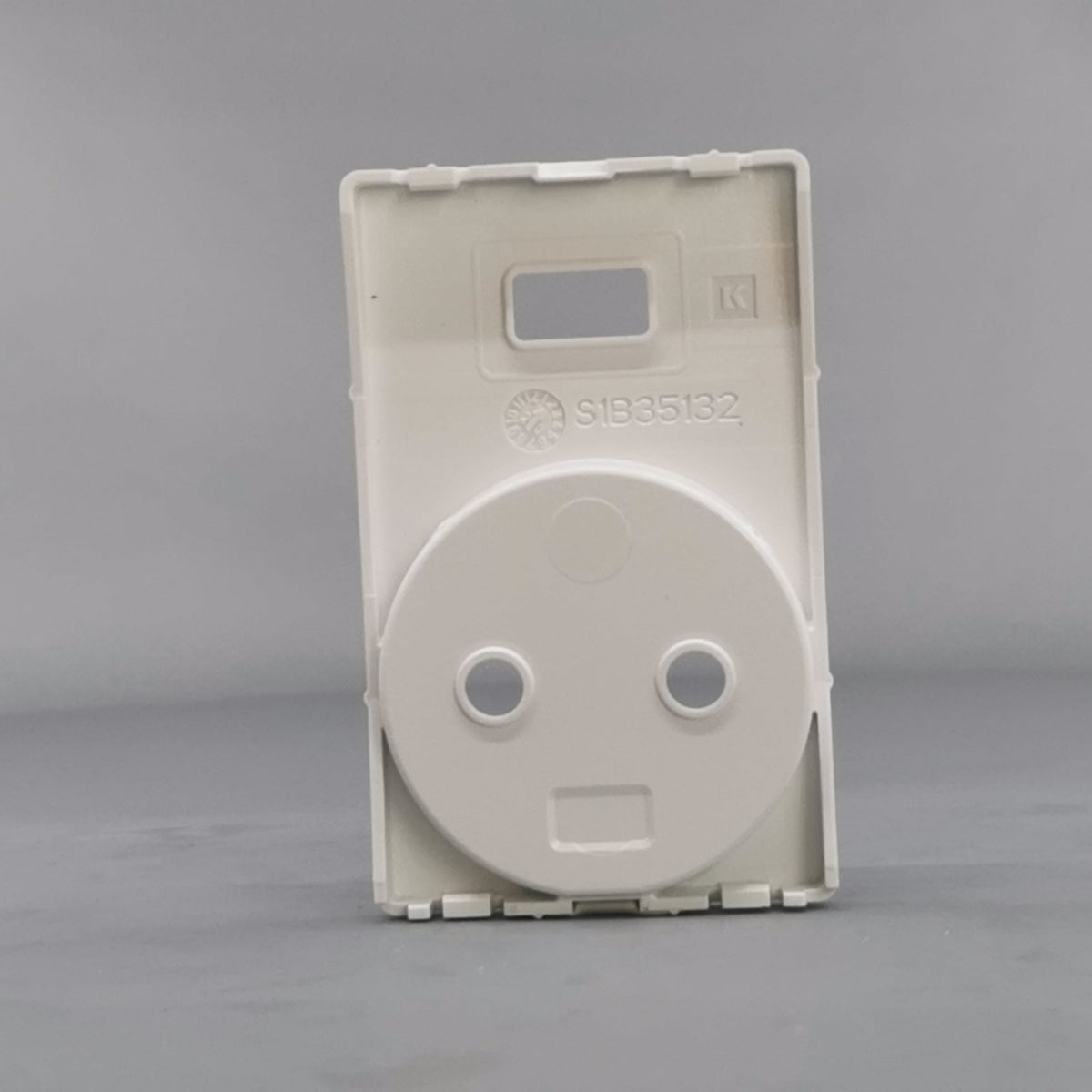 Fuga afdækning stikkontakt u/j med 5V USB hvid (360° frame 13)