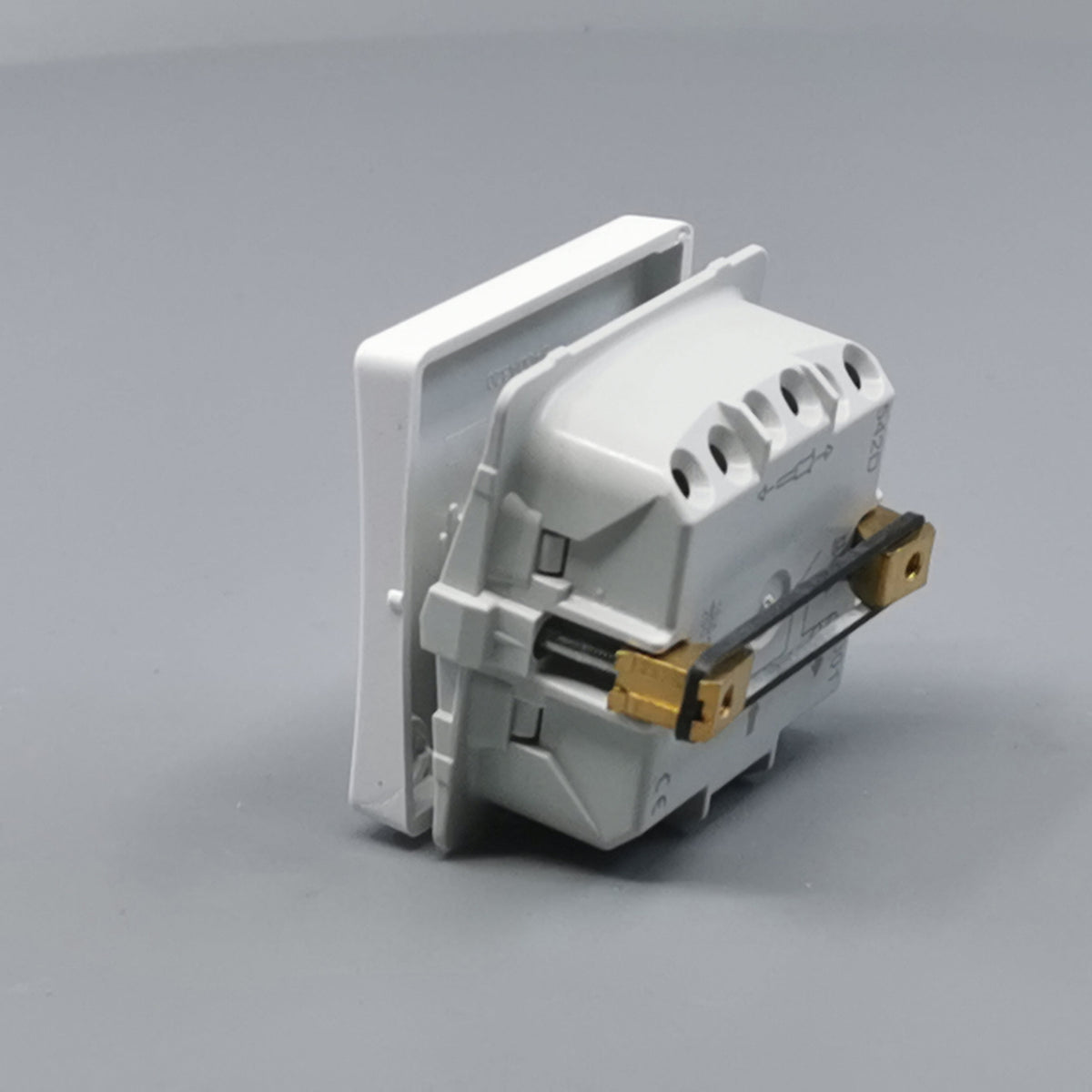 LK Fuga afbryder 16A 1-pol - hvid (360° frame 9)