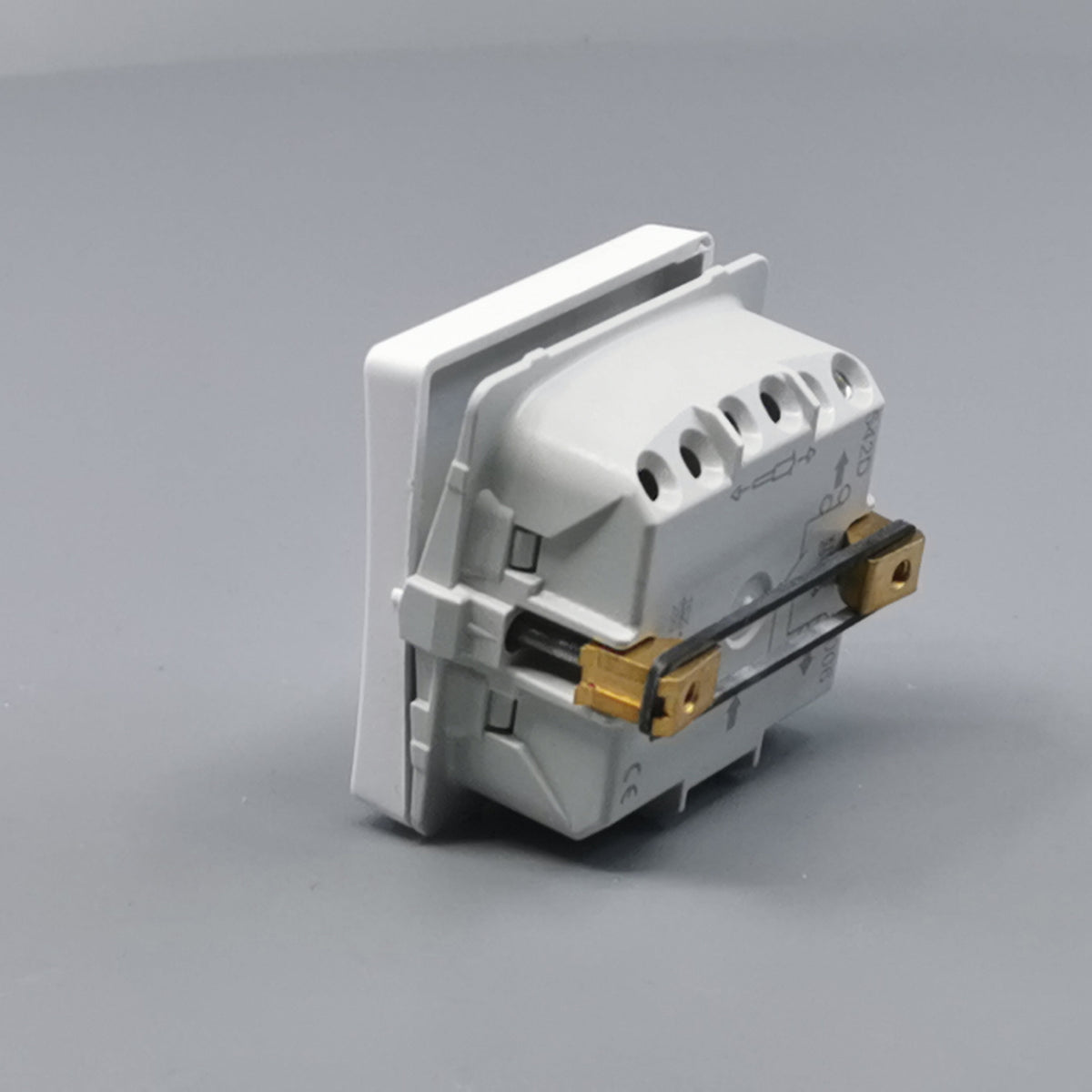 LK Fuga korrespondance afbryder 16A - hvid (360° frame 9)