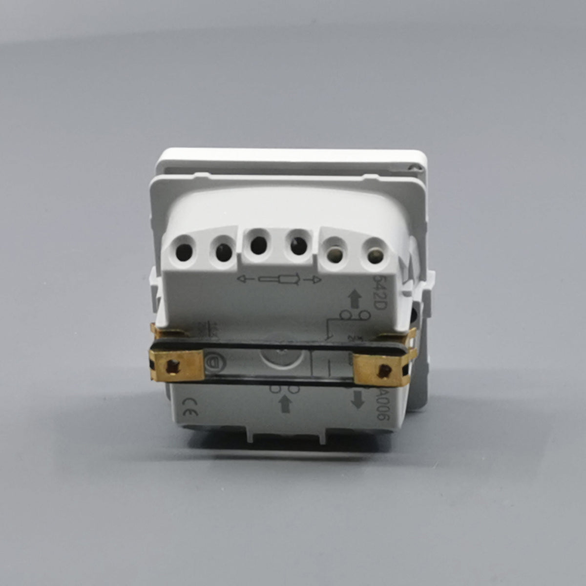 LK Fuga korrespondance afbryder 16A - hvid (360° frame 13)
