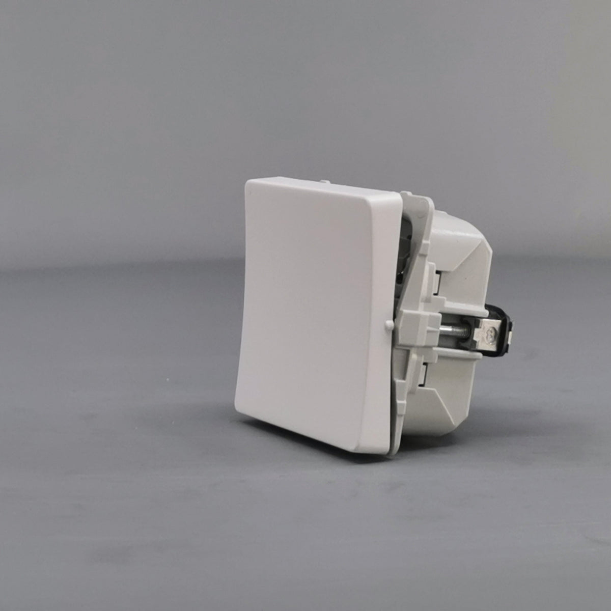 LK Fuga krydsning afbryder 16A - hvid (360° frame 5)