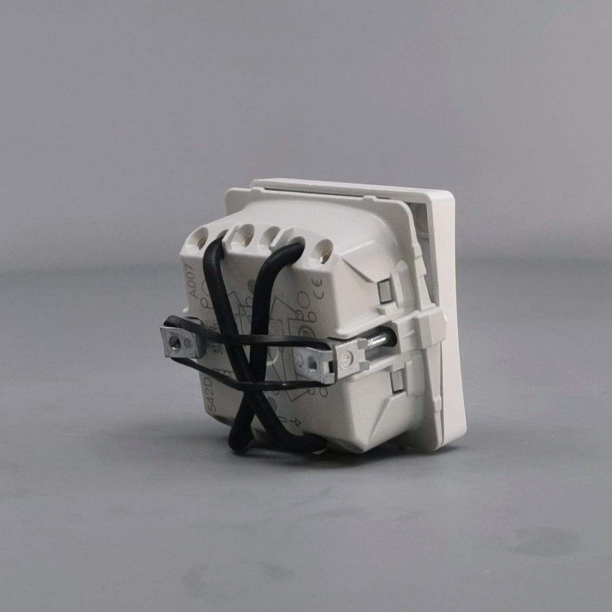 LK Fuga krydsning afbryder 16A - hvid (360° frame 16)