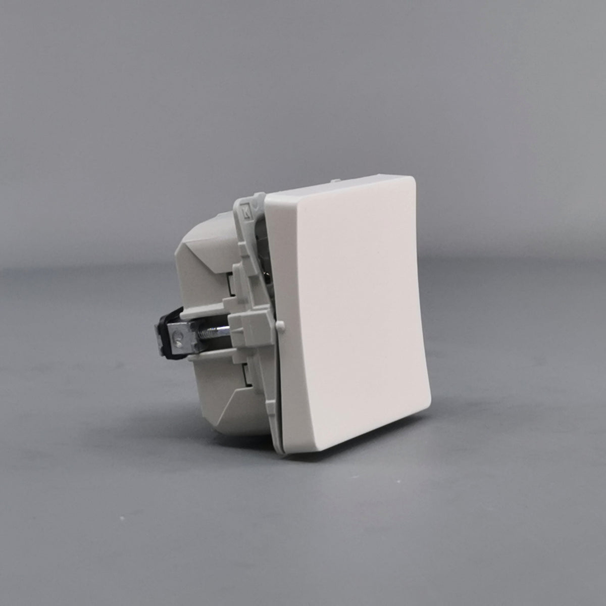 LK Fuga krydsning afbryder 16A - hvid (360° frame 21)