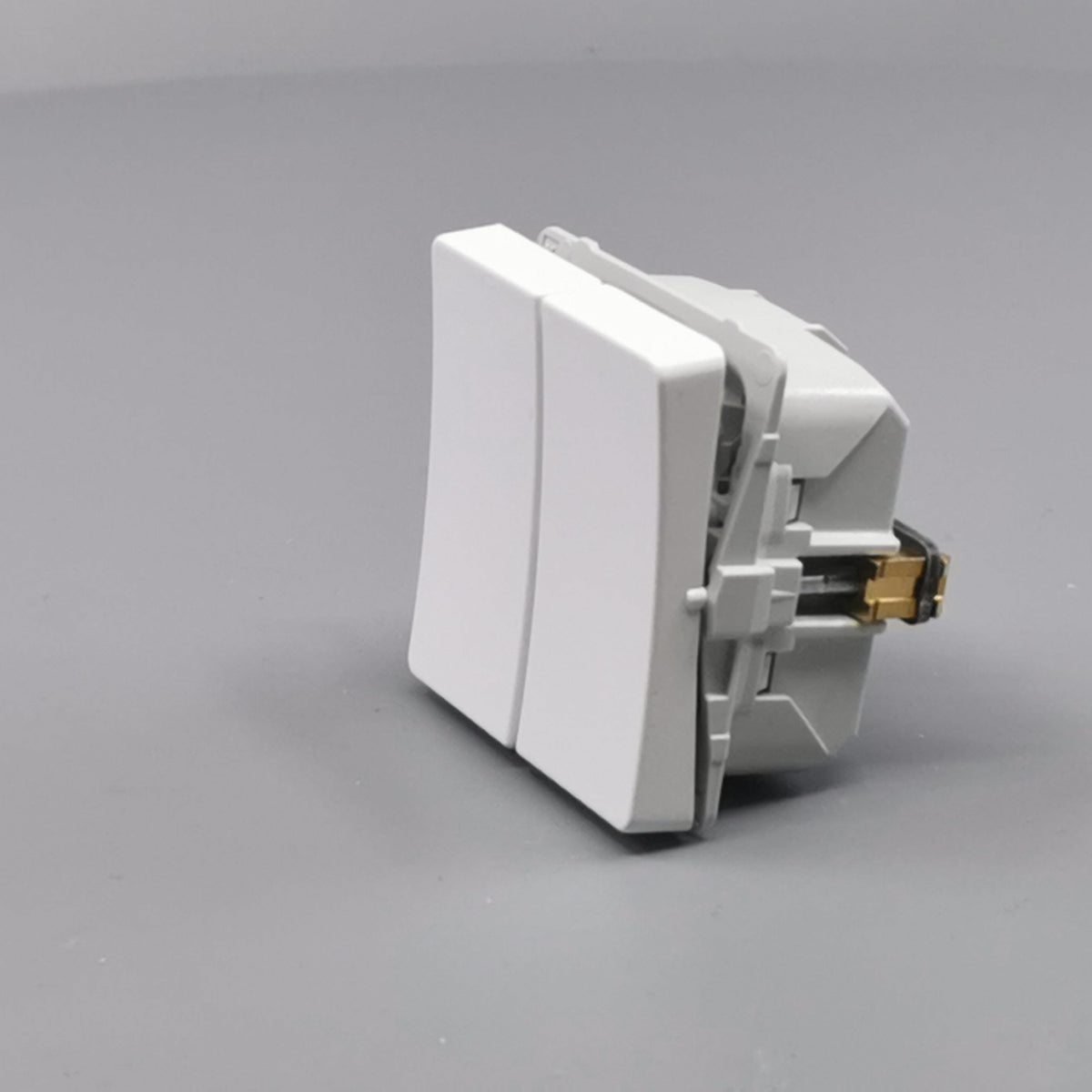 LK Fuga krone afbryder 16A - hvid (360° frame 5)