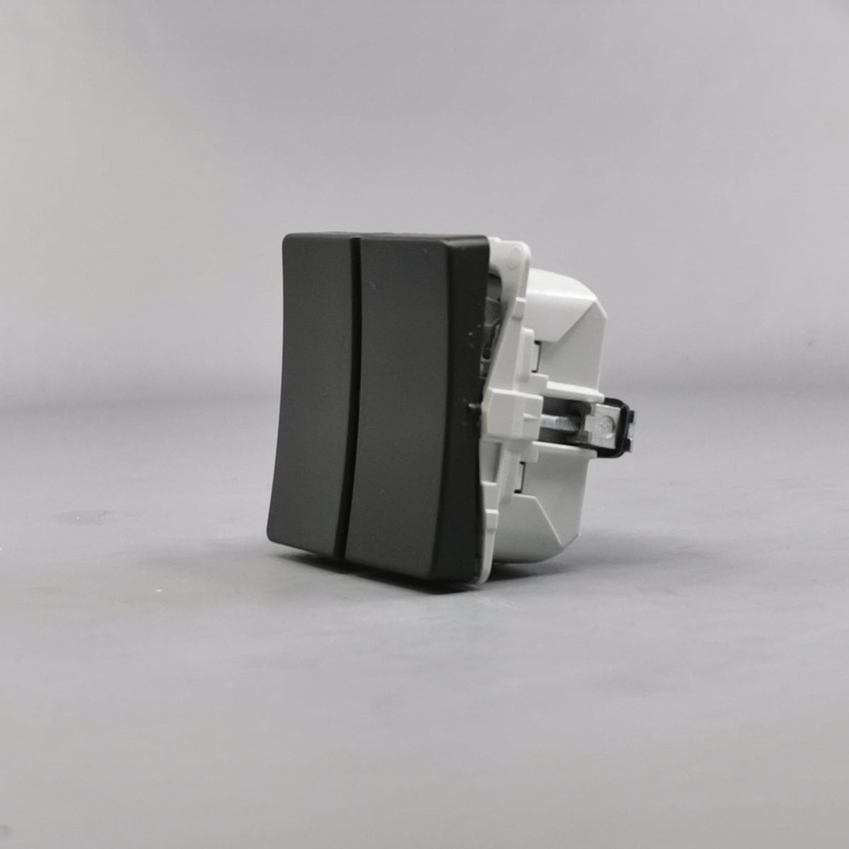 LK FUGA® afbryder krone 16A, koksgrå (360° frame 5)