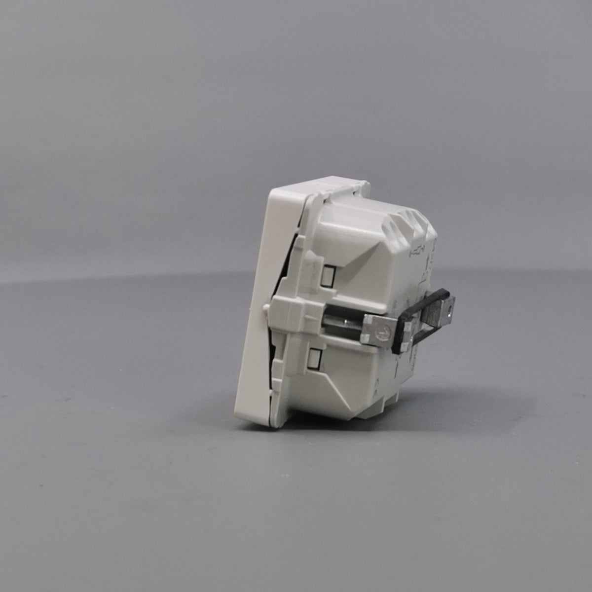 LK Fuga korrespondance afbryder for nøgle 16A - hvid (360° frame 8)