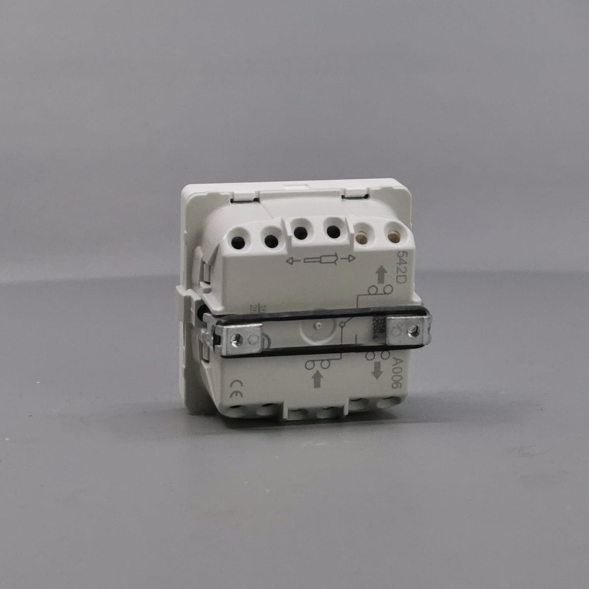 LK Fuga korrespondance afbryder for nøgle 16A - hvid (360° frame 12)