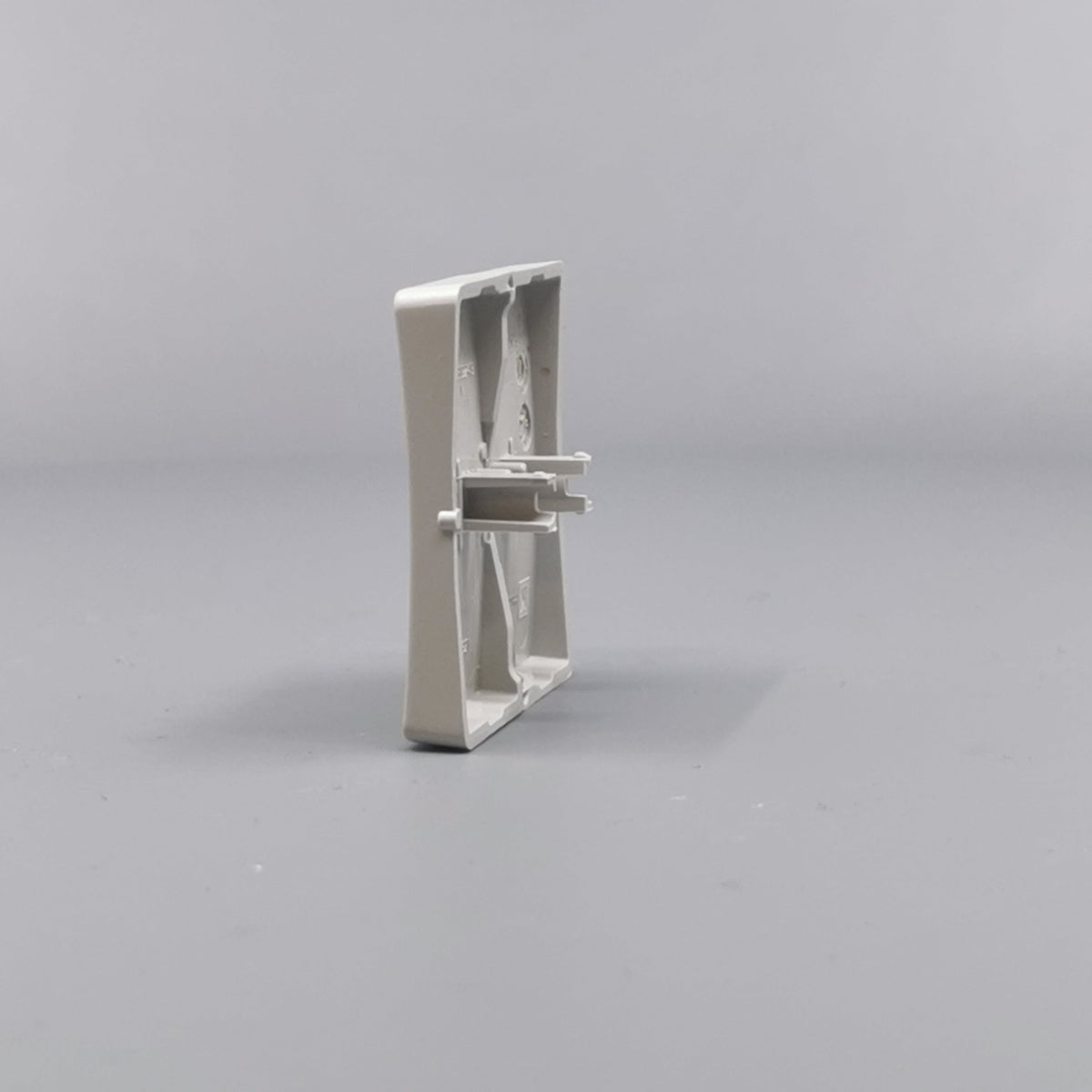 LK Fuga tangentsæt til dobbeltafbryder, ny model - lysegrå (360° frame 8)