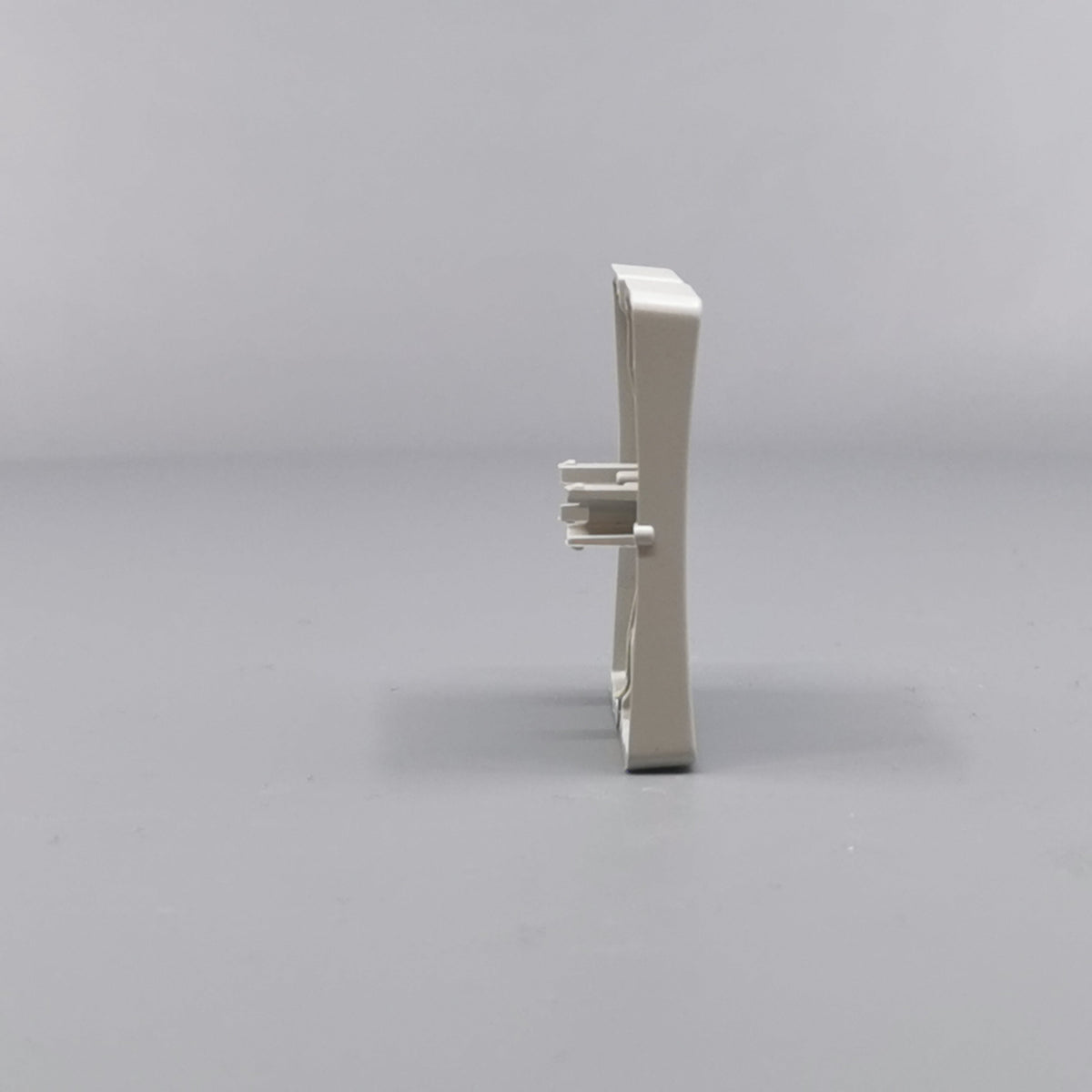 LK Fuga tangentsæt til dobbeltafbryder, ny model - lysegrå (360° frame 19)