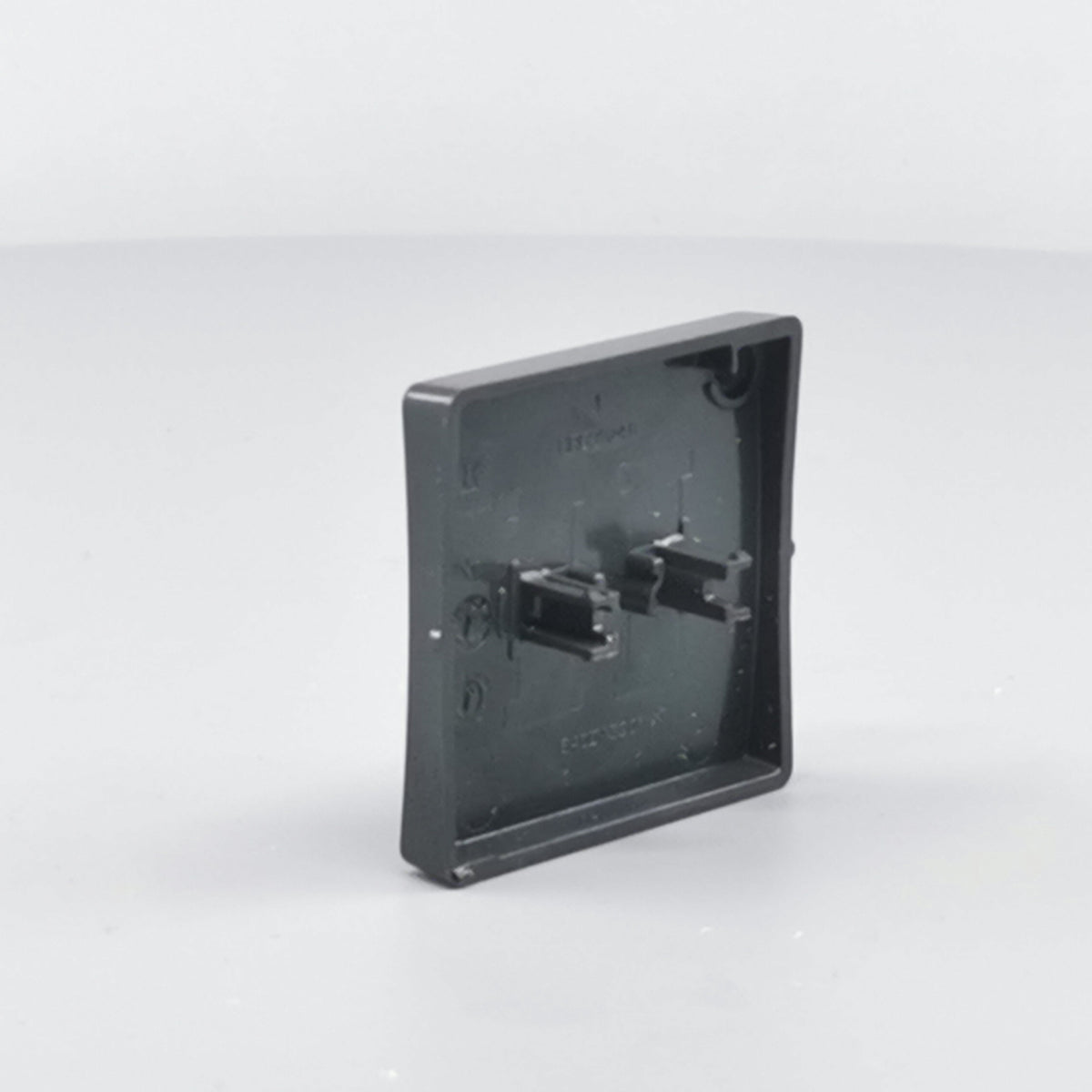 LK FUGA®afbryder 16A tangent 2 pol 1, koksgrå (ny type) (360° frame 10)