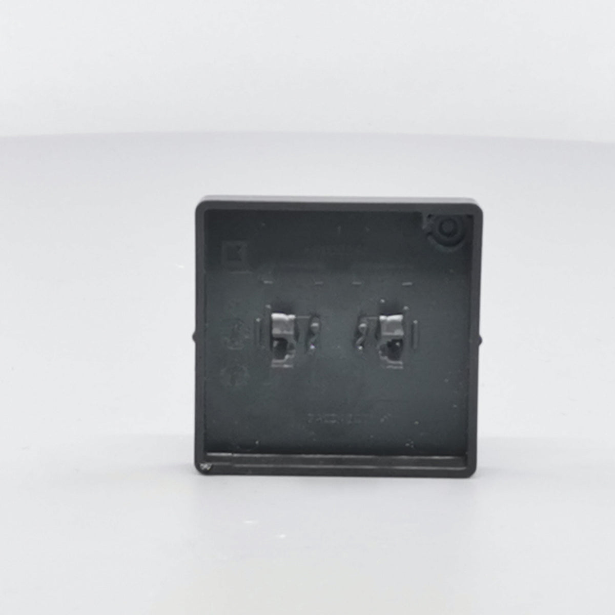 LK FUGA®afbryder 16A tangent 2 pol 1, koksgrå (ny type) (360° frame 13)