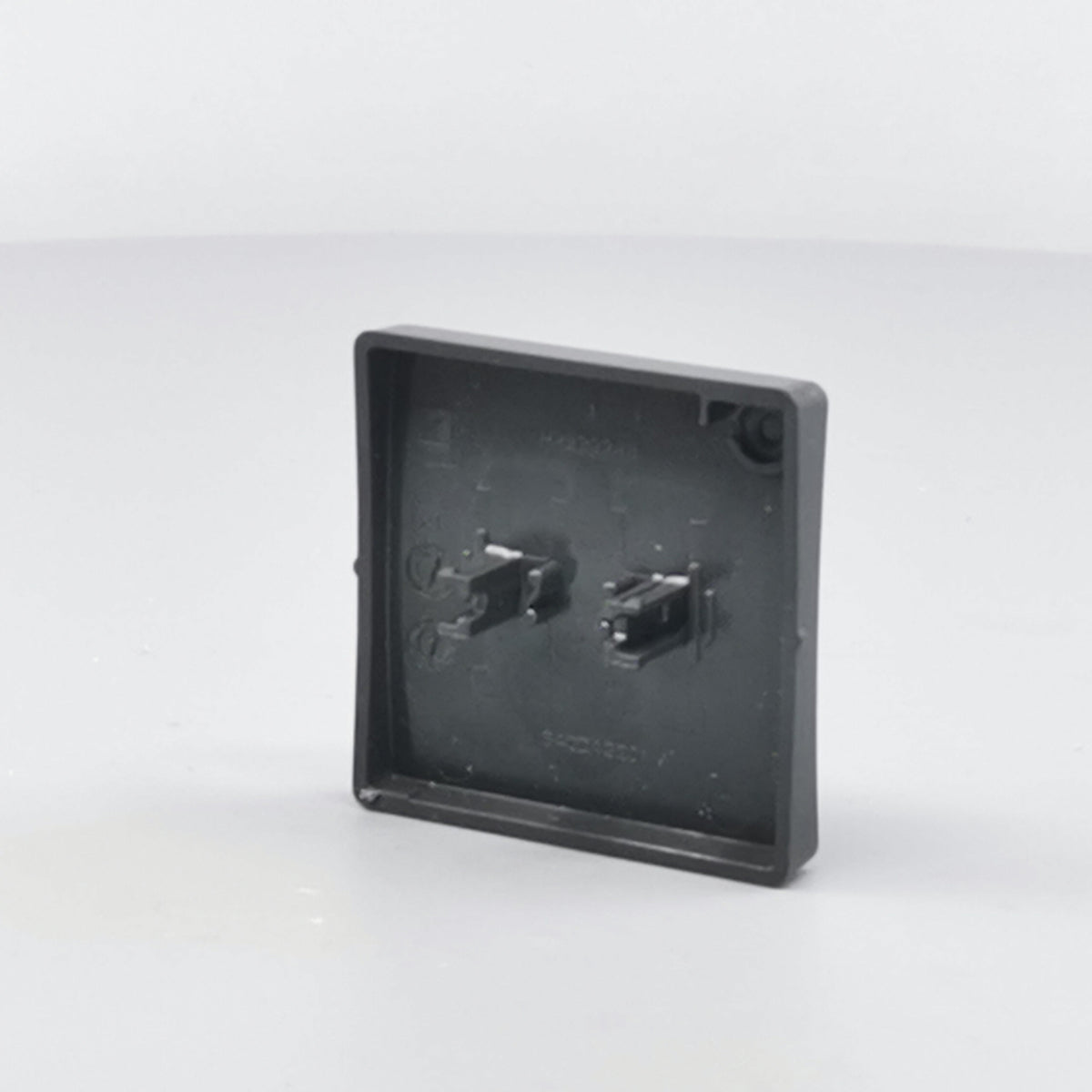 LK FUGA®afbryder 16A tangent 2 pol 1, koksgrå (ny type) (360° frame 15)