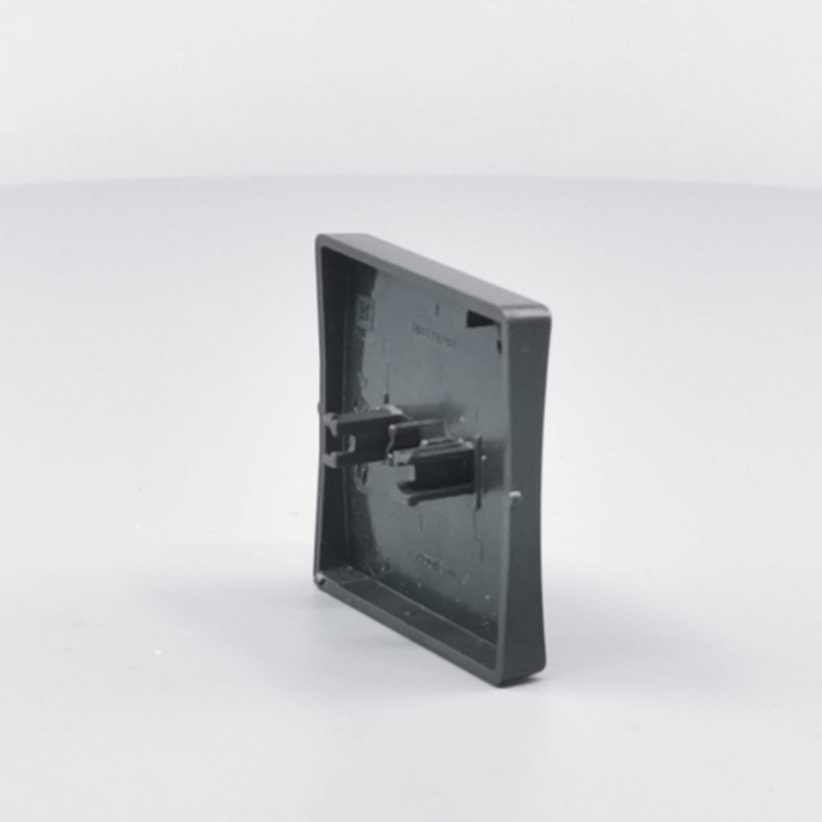LK FUGA®afbryder 16A tangent 2 pol 1, koksgrå (ny type) (360° frame 17)
