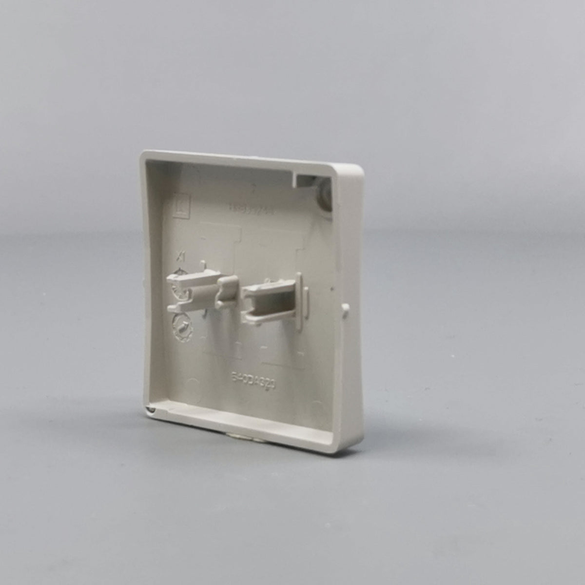 LK FUGA® afbryder 16A tangent 2 pol 1, lysegrå (ny type) (360° frame 16)
