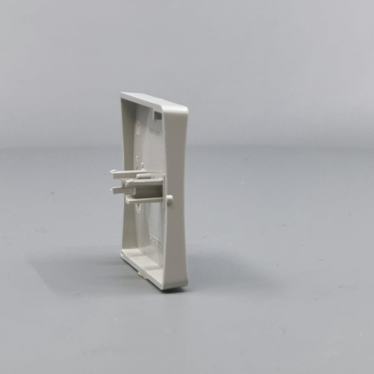 LK FUGA® afbryder 16A tangent 2 pol 1, lysegrå (ny type) (360° frame 18)