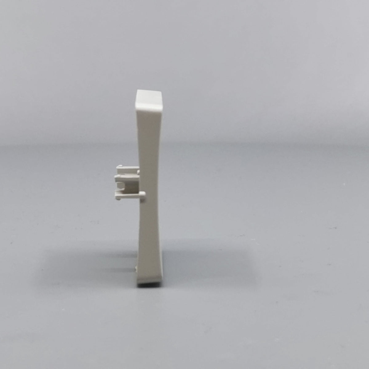 LK FUGA® afbryder 16A tangent 2 pol 1, lysegrå (ny type) (360° frame 19)