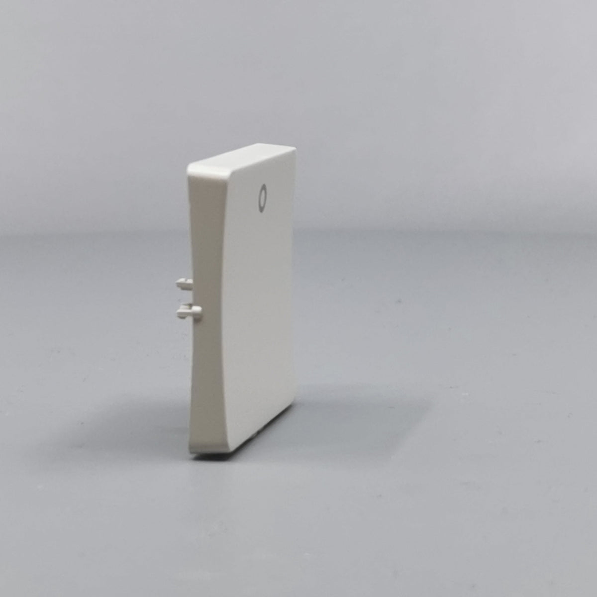 LK FUGA® afbryder 16A tangent 2 pol 1, lysegrå (ny type) (360° frame 20)