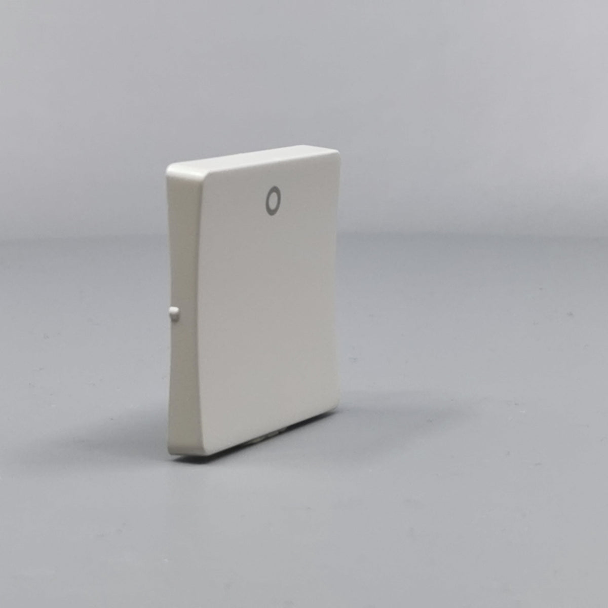 LK FUGA® afbryder 16A tangent 2 pol 1, lysegrå (ny type) (360° frame 21)