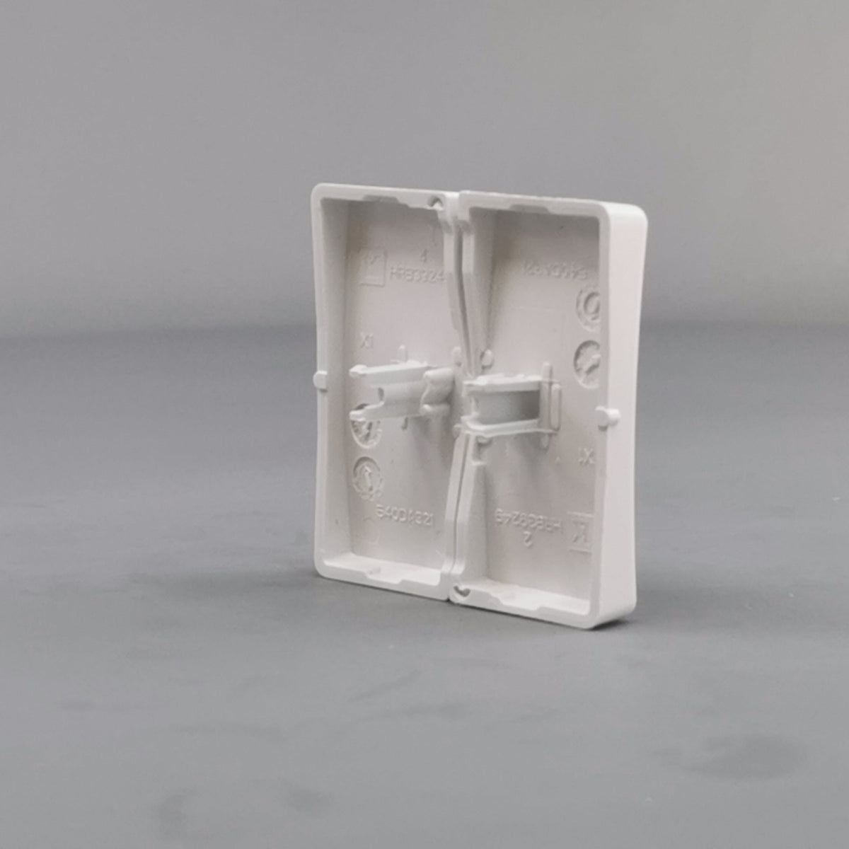 LK FUGA® afbryder 16A Tangent ½ modul, hvid (ny type) (360° frame 16)