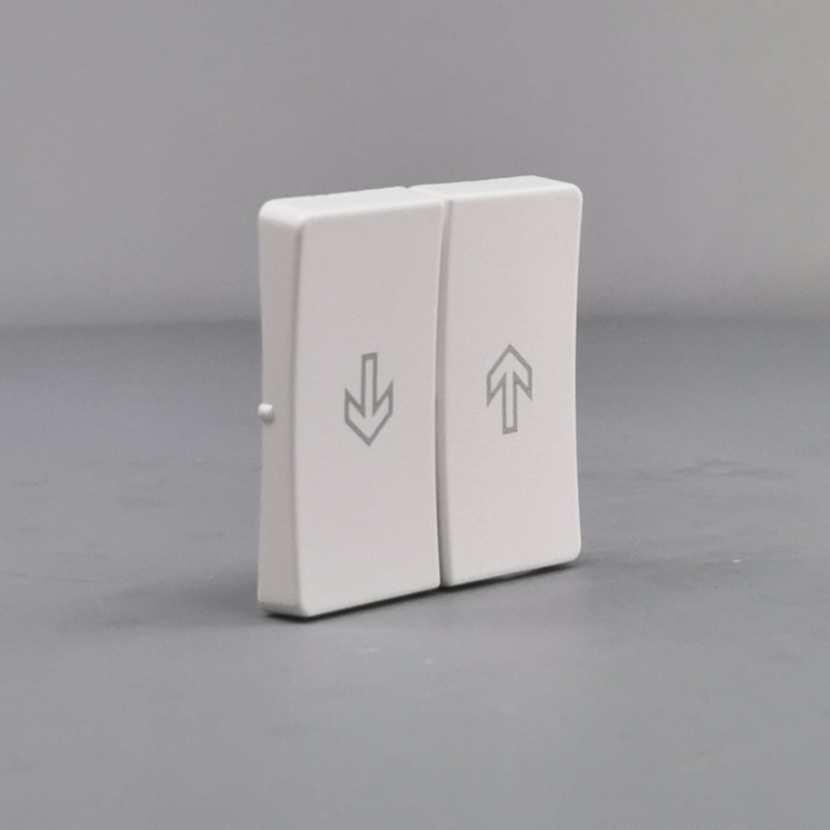 LK FUGA® afbryder 16A Tangent ½ modul, hvid (ny type) (360° frame 22)