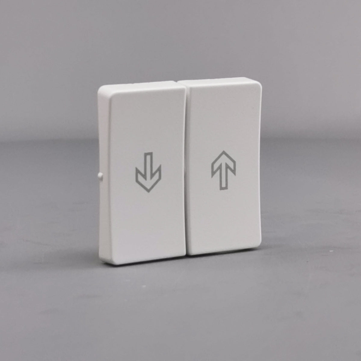 LK FUGA® afbryder 16A Tangent ½ modul, hvid (ny type) (360° frame 23)