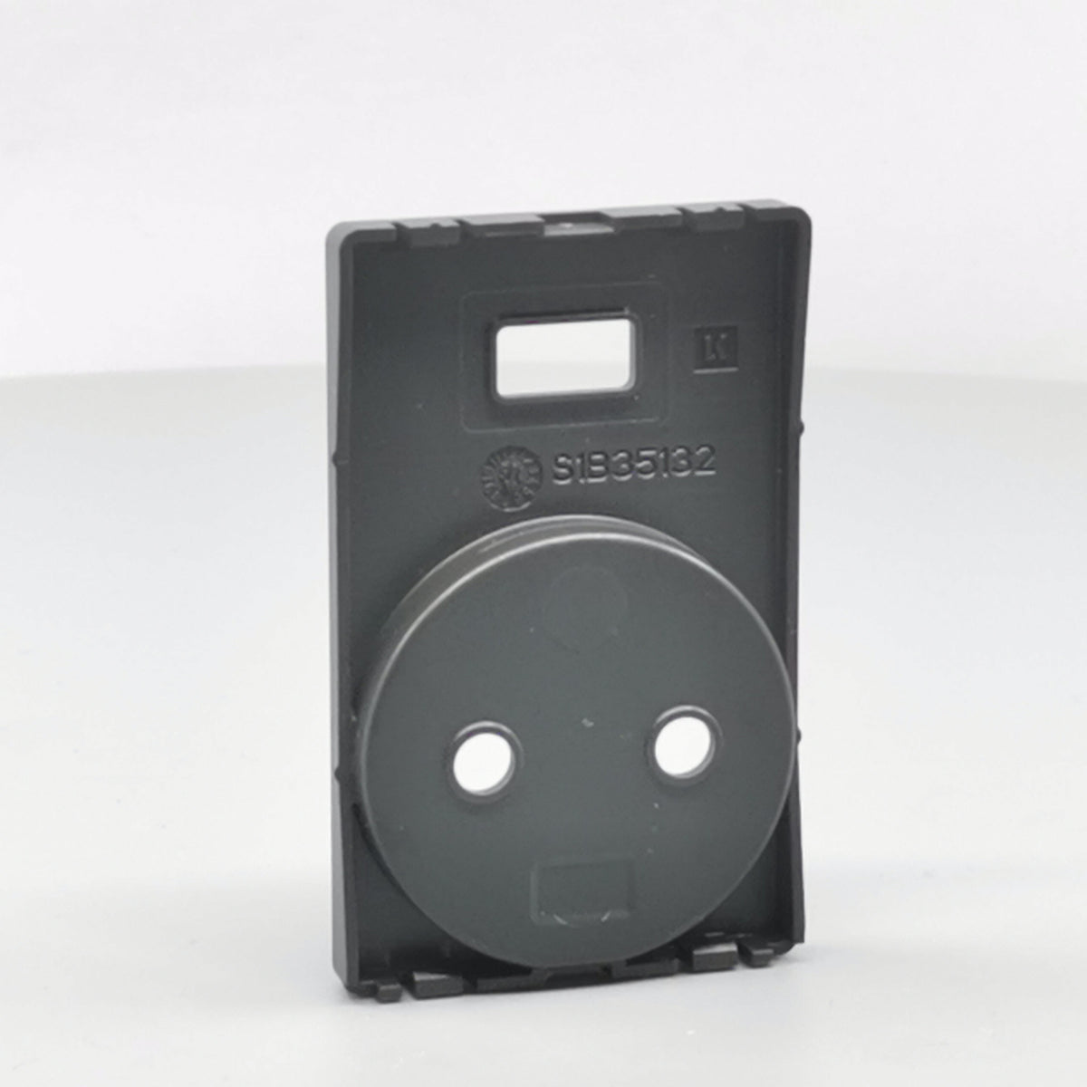 Fuga afdækning stokkontakt u/j med 5V USB koksgrå (360° frame 12)