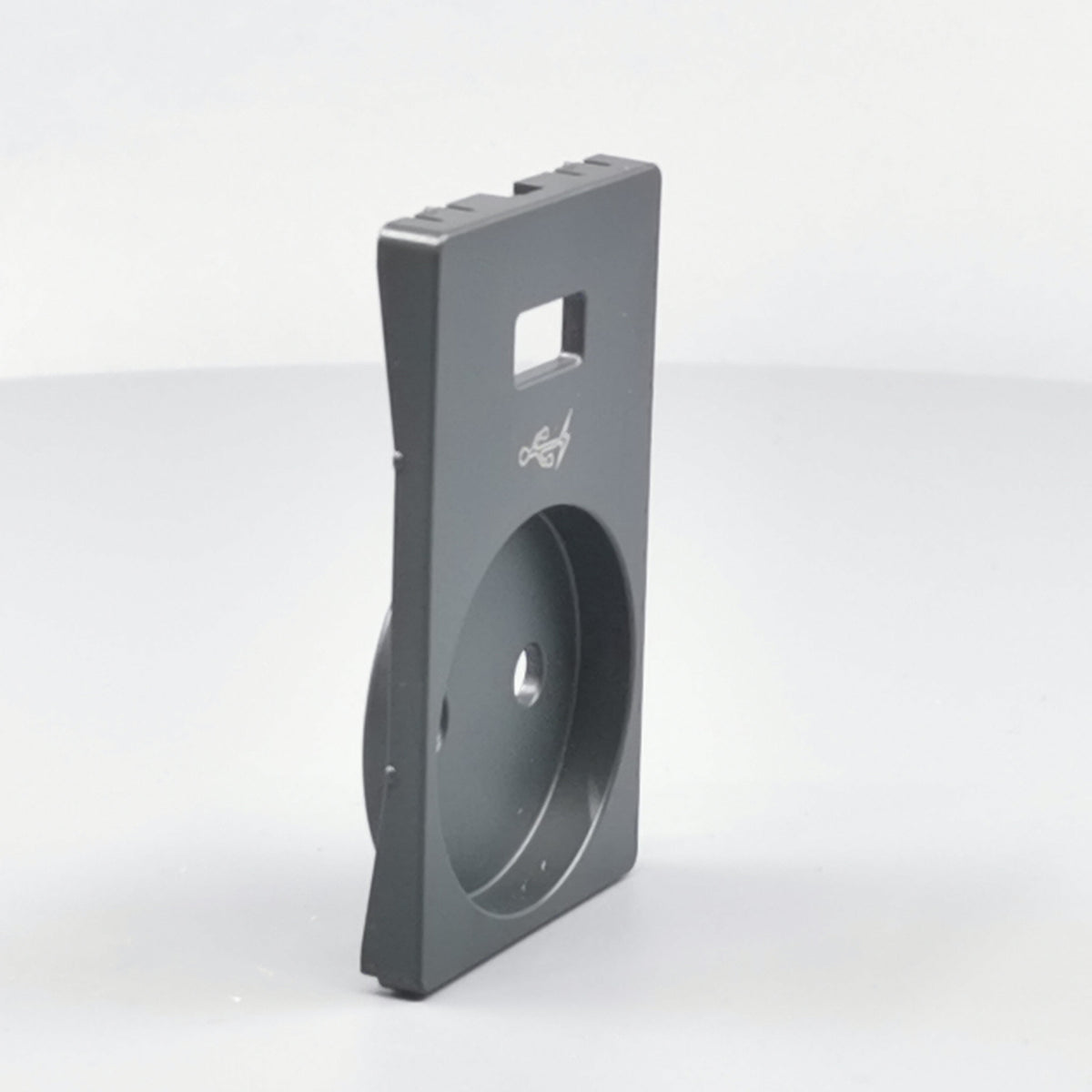 Fuga afdækning stokkontakt u/j med 5V USB koksgrå (360° frame 21)