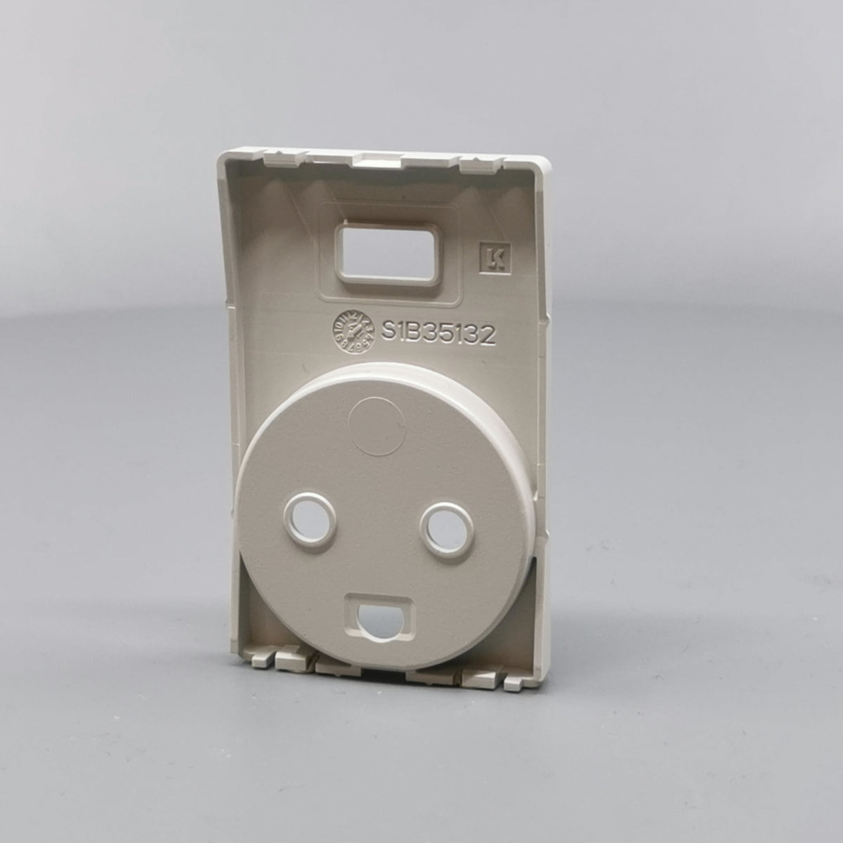 FUGA afdækning Stikk. m/j med 5V USB-lader Lysegrå (360° frame 14)