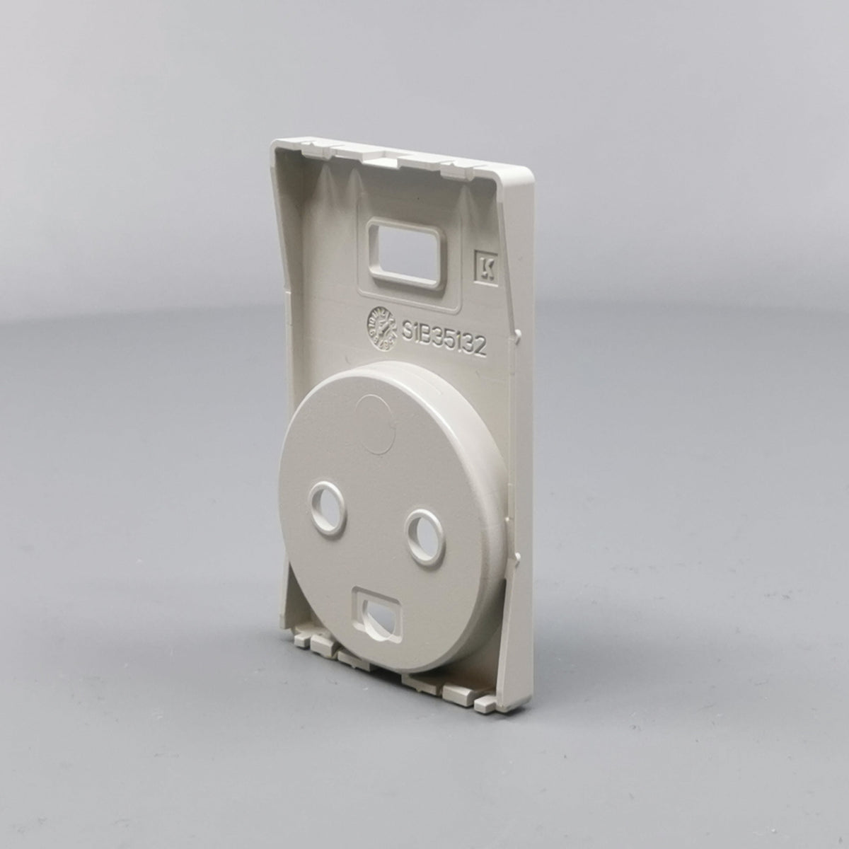 FUGA afdækning Stikk. m/j med 5V USB-lader Lysegrå (360° frame 16)