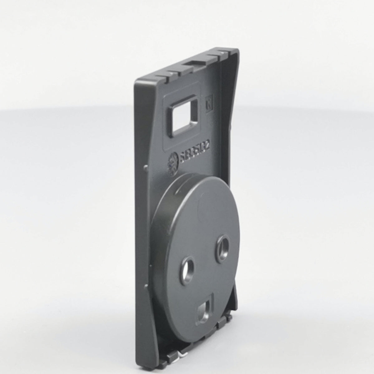FUGA afdækning Stikk. m/j med 5V USB-lader Koksgrå (360° frame 9)