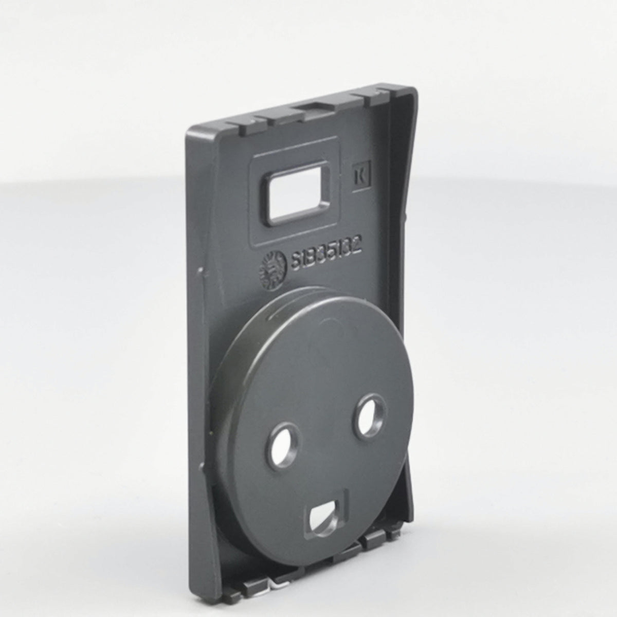 FUGA afdækning Stikk. m/j med 5V USB-lader Koksgrå (360° frame 10)