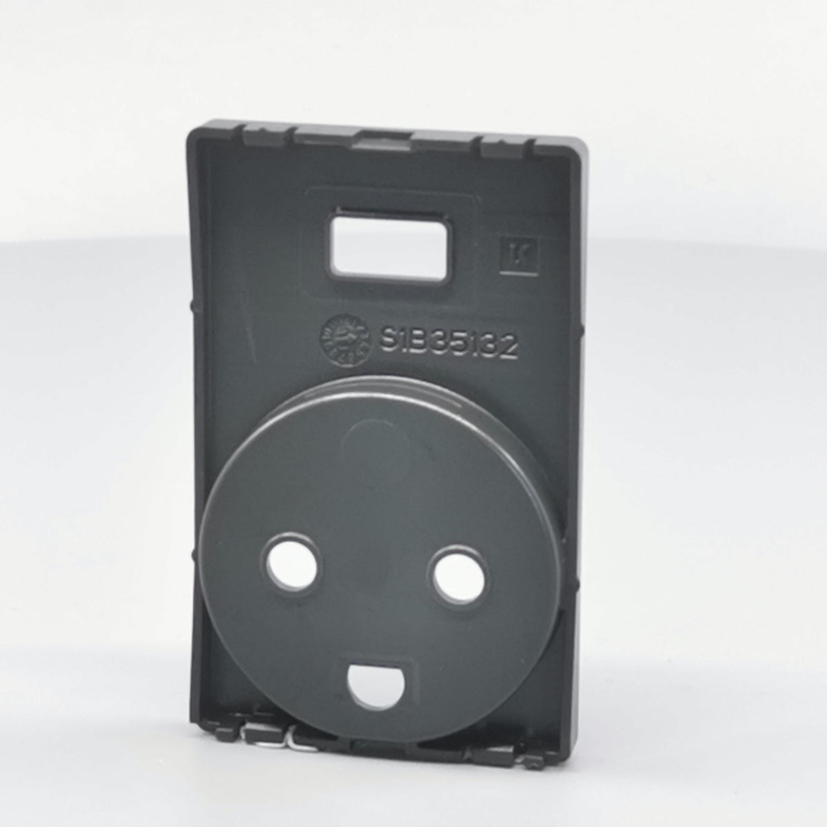 FUGA afdækning Stikk. m/j med 5V USB-lader Koksgrå (360° frame 14)