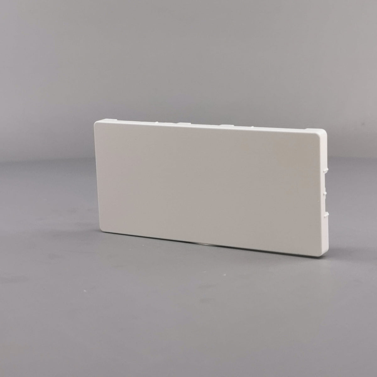 Fuga afdækning for blænddæksel 2 modul hvid (360° frame 3)
