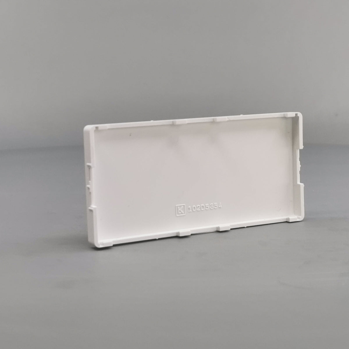 Fuga afdækning for blænddæksel 2 modul hvid (360° frame 11)