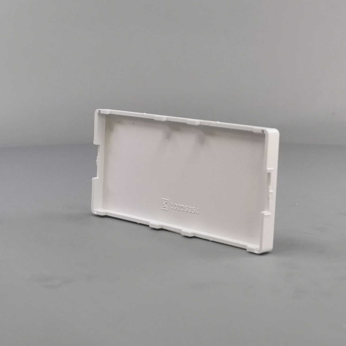 Fuga afdækning for blænddæksel 2 modul hvid (360° frame 16)