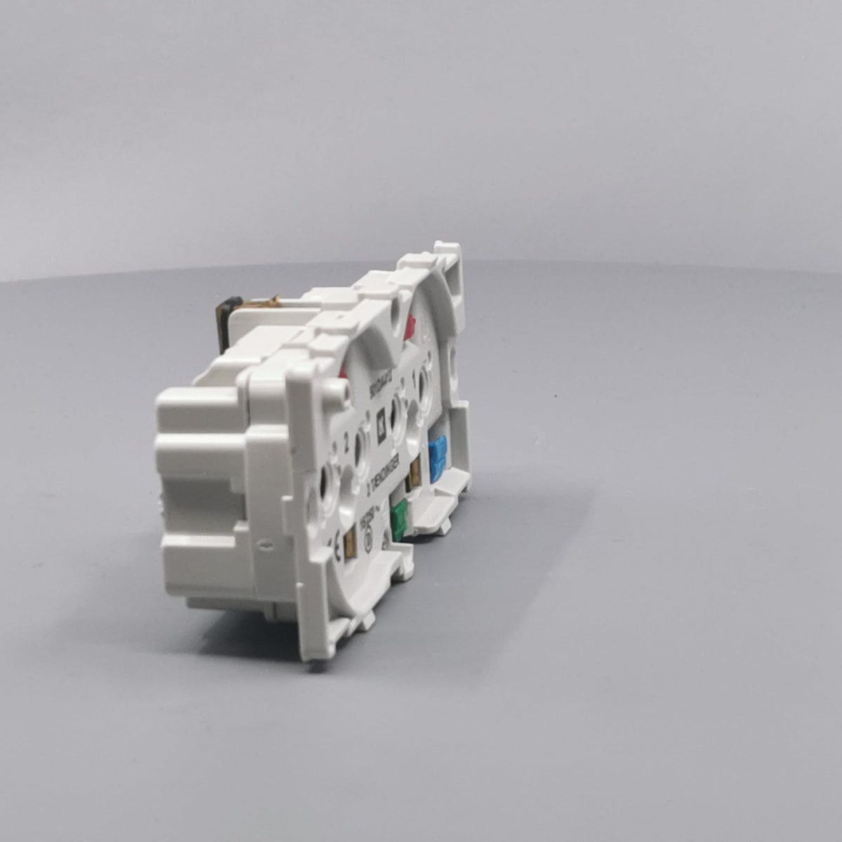 Fuga dobbelt stikkontakt for 2 tændinger 2-polet m (360° frame 20)