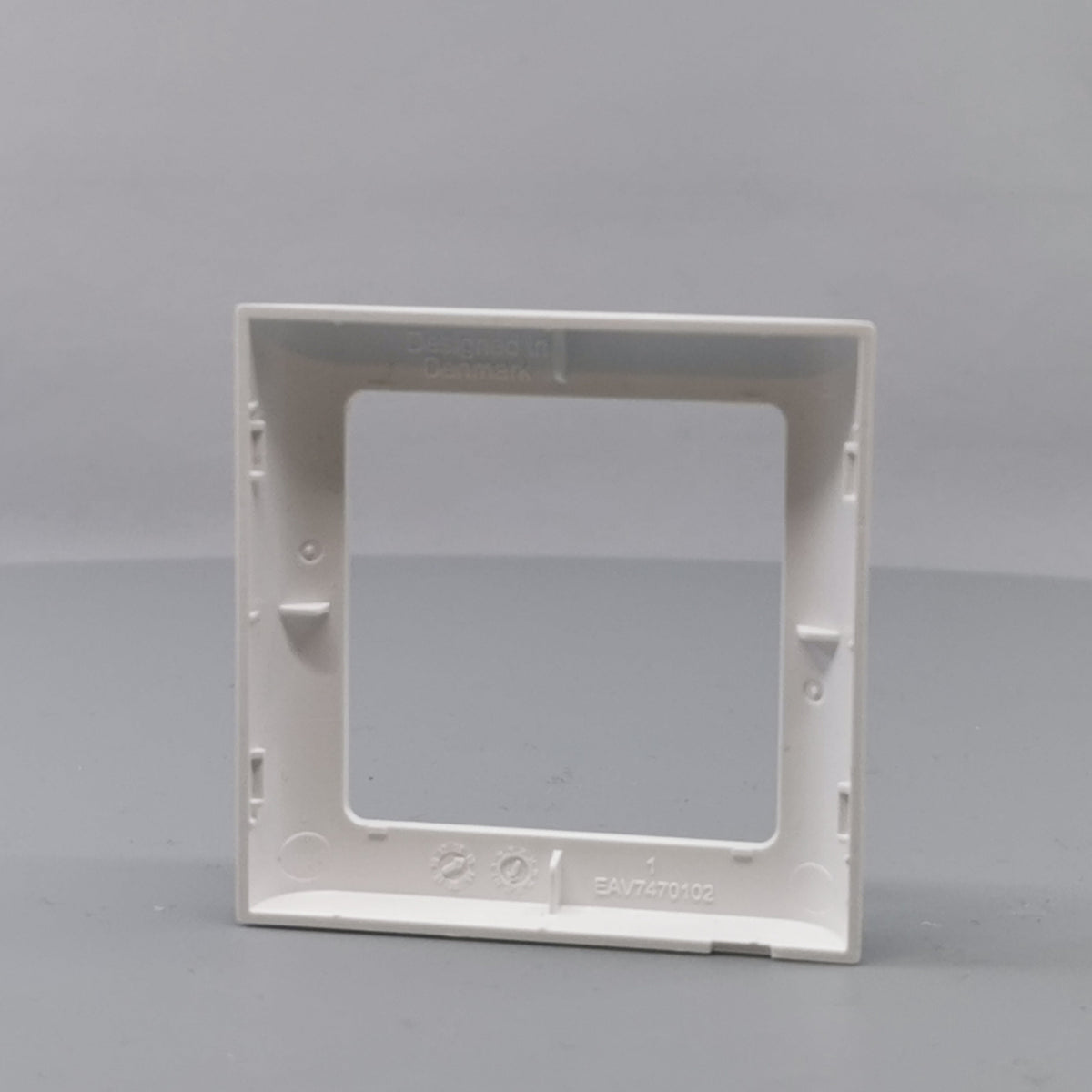 LK Fuga ramme SOFT 63 1m - hvid (360° frame 14)