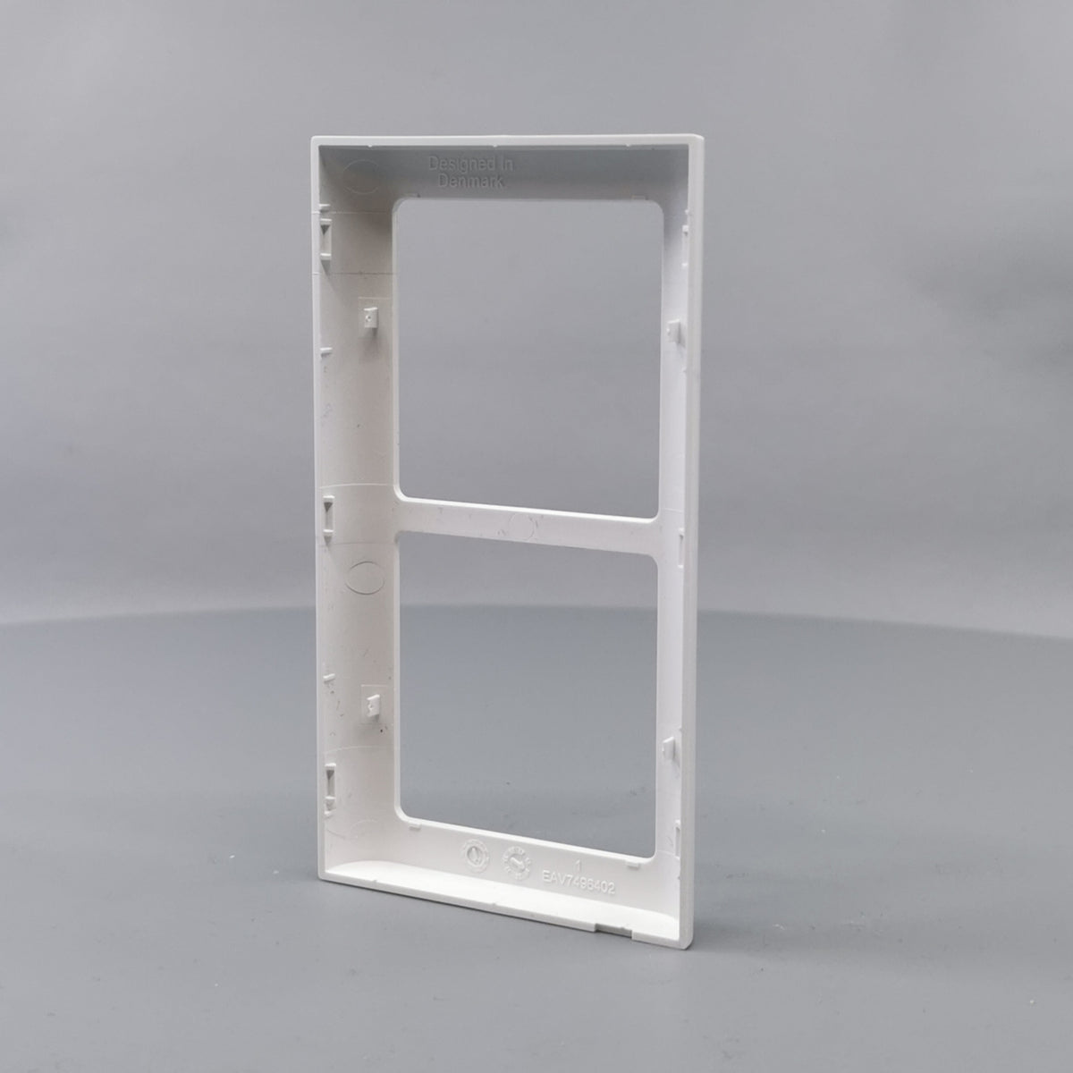 LK Fuga ramme SOFT 63 2x1m lodret - hvid (360° frame 15)