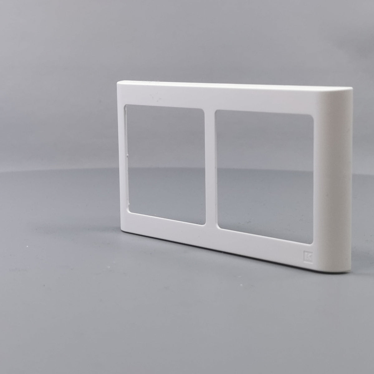 LK Fuga ramme SOFT 63 2x1m vandret - hvid (360° frame 4)