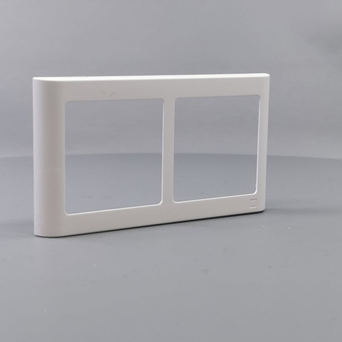 LK Fuga ramme SOFT 63 2x1m vandret - hvid (360° frame 23)